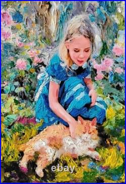 Paintings on canvas original, Razumov landscape averin alexander flowers sunflow