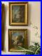 Pair-Beautiful-Landscape-Oil-Canvas-Paintings-1898-Listed-Frederick-Leo-Hunter-01-vzzm