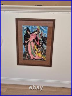 Persian Needle Points Painting