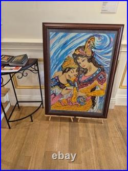 Persian Needle Points Painting