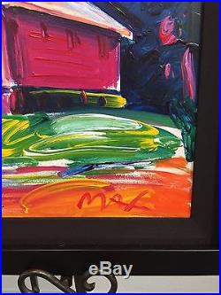 Peter Max The Band Original Painting acrylic on canvas