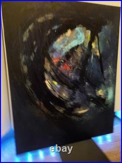 Portal 3 Original Art Modern Contemporary Abstract On Canvas Acrylic Outsider
