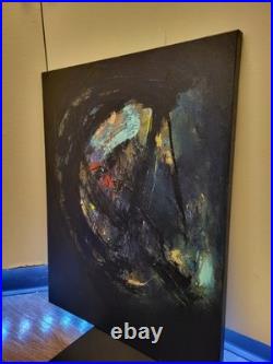 Portal 3 Original Art Modern Contemporary Abstract On Canvas Acrylic Outsider