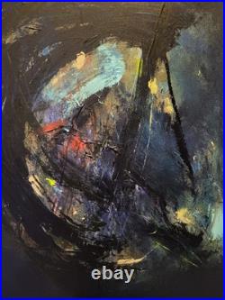 Portal 3 Original Art Modern Contemporary Abstract On Canvas Acrylic Outsider