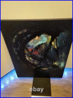 Portal 3 Original Art Modern Contemporary Abstract On Canvas Acrylic Outsider