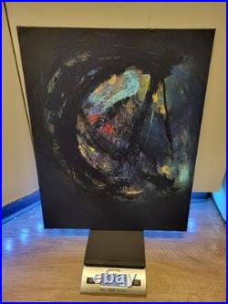 Portal 3 Original Art Modern Contemporary Abstract On Canvas Acrylic Outsider