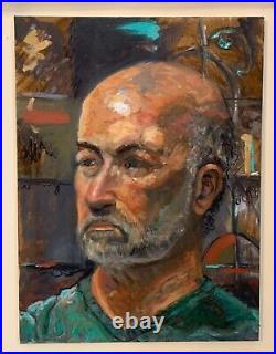 Portrait of a Man, 18x24, Original Oil Painting, Gallery Art, Mens