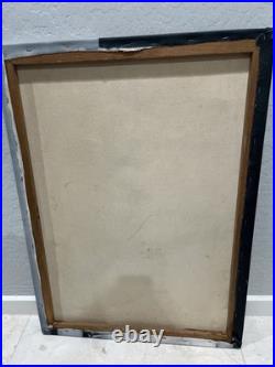 Preowned Rare Collectible Marilyn Monroe Painting Hand Painted Framed. Miguel 91