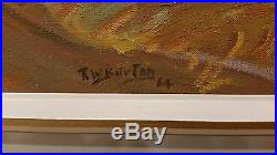 Ralph Wallace Burton Original Oil Painting Oil on Canvas St. Elias Range Yukon