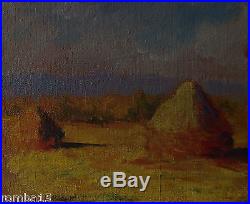 Rare Impressionist Original oil, painting, on canvas signed Claude Monet w COA