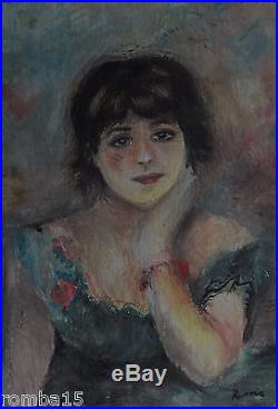 Rare Impressionist Original oil, painting on canvas signed Pierre Renoir w. COA