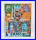 Rare-Jean-Michel-Basquiat-Original-Vintage-Painting-King-SAMO-01-xccq