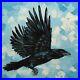 Raven-Oil-Painting-Original-on-Canvas-Crow-In-Flight-Painting-Black-Bird-Art-01-av