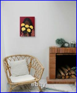 Reverie Acrylic Original Painting On Canvas Signed with COA