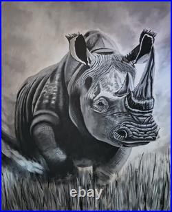 Rhinoceros Painting