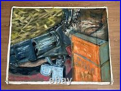Ron Meloche Untitled Still Life Oil Painting On Canvas 36x47.5 Original Art