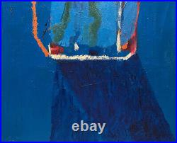 Ryan Ward Modernist Abstract Expressionist Evocative Painting On Canvas