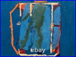 Ryan Ward Modernist Abstract Expressionist Evocative Painting On Canvas