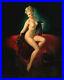 SALE-Gil-Elvgren-UNVEILING-NUDE-Original-Painting-Pin-Up-Sheer-Negligee-Pinup-01-yl