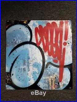 SEEN Graffiti Legend! 18x19 original spray paint on canvas with no broader 2019