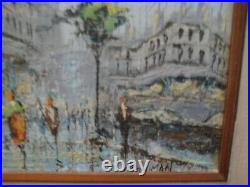 SIGNED Mid Century Modern Listed Artist Dorothy Louise Bowman Original Painting
