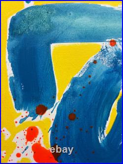 SLOOG Original Art Abstract Expressionism Modern Wall Art on Canvas 12x12