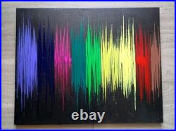 SONIC RESILIENCE Original Acrylic Painting On Canvas (16x20)