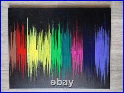 SONIC RESILIENCE Original Acrylic Painting On Canvas (16x20)