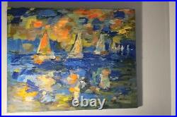Sail Away With Me, CBaum, Original painting on Canvas