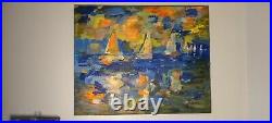 Sail Away With Me, CBaum, Original painting on Canvas