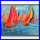 Sailboats-Modern-Abstract-Original-Signed-Canvas-Acrylic-Wall-Art-16x20-BACH-01-pbys