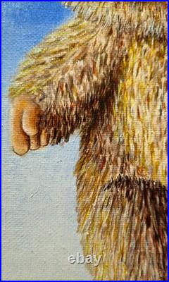 Salary Daddy Labubu Original Painting Acrylic Canvas Pop Art Tony D'Art
