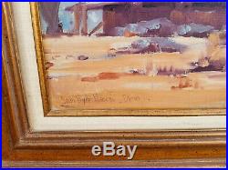 Sam Hyde Harris original oil on canvas 20 x 24 California Impressionist