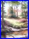 Sca-Art-Original-Canvas-Painting-By-Sarah-Featherstone-The-New-Forest-Riverside-01-rape