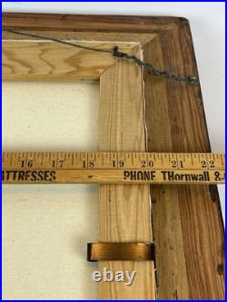 Signed Dorothy Dzigurski Oil Painting 20x16 Floral Art Vintage Gold Ornate Frame