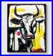 Sloog-Original-Art-Unique-Expressionism-Drippy-Painting-on-Canvas-8x10-Cow-Bull-01-mz