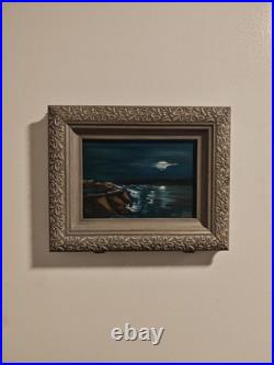 Small Acrylic Framed Painting Signed and Dated Small Acrylic Framed Painting Signed and Dated