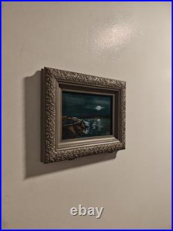 Small Acrylic Framed Painting Signed and Dated
