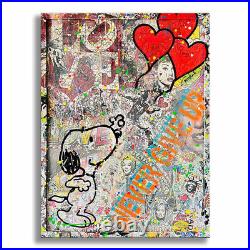 Snoopy Love Original Painting on canvas