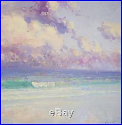 South West art Original Seascape oil painting on Canvas Large size One of a kind