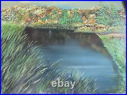 Spectacular Original and Rare ALEXIS JEAN FOURNIER Oil on Canvas, Framed