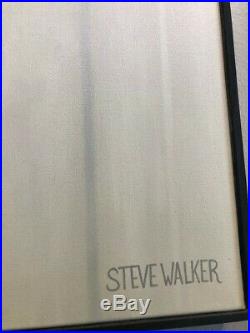 Steve Walker Original Acrylic on Canvas Laundry Day in San Jose 48 x 36
