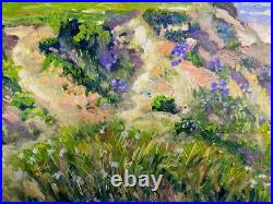 Stunning Oil Painting. Pacific Beach San Diego View. Original. Art Masterpiece