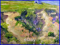 Stunning Oil Painting. Pacific Beach San Diego View. Original. Art Masterpiece