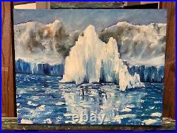 Summer Thaw Original Art oil painting on canvas signed Daniel W Green