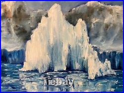 Summer Thaw Original Art oil painting on canvas signed Daniel W Green