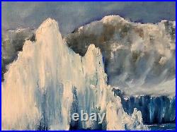 Summer Thaw Original Art oil painting on canvas signed Daniel W Green