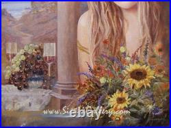 Sunny Day, original painting on canvas, 20 x 24