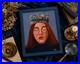 Surreal-Crowned-Woman-Portrait-Painting-Framed-Hand-Painted-11x14-Art-01-mq