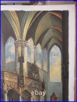 THE DOGES PALACE INTERIOR Original Reproduction Hand Painted on Canvas 20x24